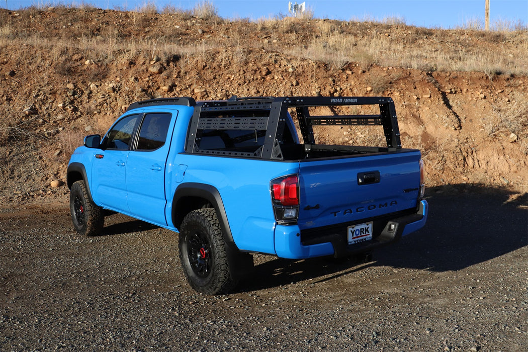 Road Armor 520BRS52B-OVLD TRECK Bed Rack System; Rear Strap; Upper And Lower; Incl. Bracket Kit; - Truck Part Superstore