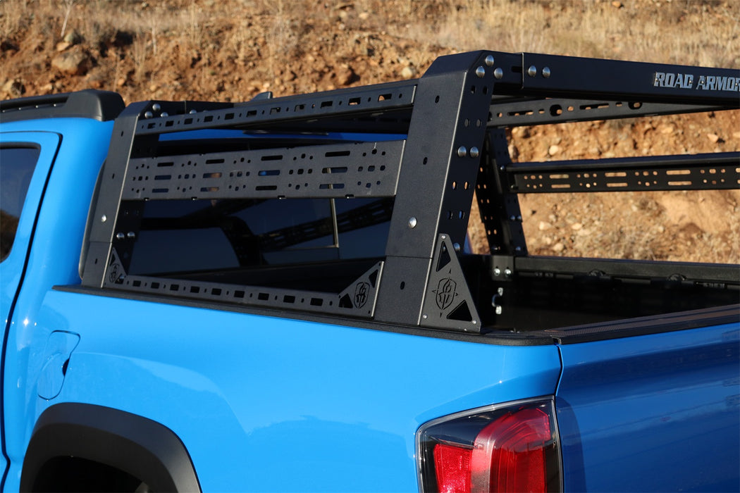 Road Armor 520BRS52B-OVLD TRECK Bed Rack System; Rear Strap; Upper And Lower; Incl. Bracket Kit; - Truck Part Superstore