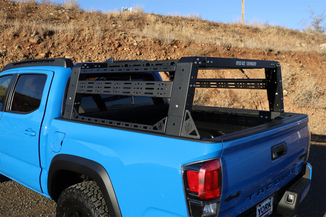 Road Armor 520BRS52B-OVLD TRECK Bed Rack System; Rear Strap; Upper And Lower; Incl. Bracket Kit; - Truck Part Superstore