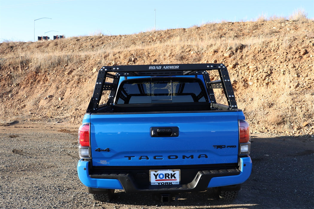 Road Armor 520BRS52B-OVLD TRECK Bed Rack System; Rear Strap; Upper And Lower; Incl. Bracket Kit; - Truck Part Superstore