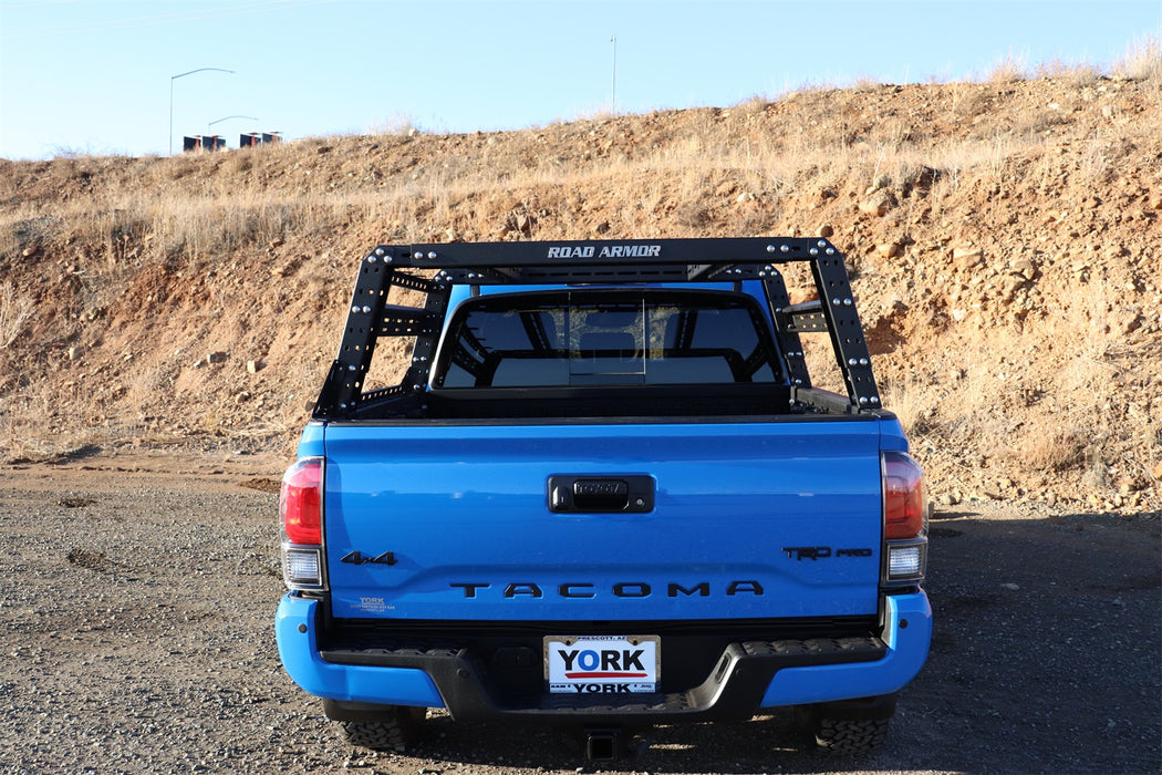 Road Armor 520BRS52B-OVLD TRECK Bed Rack System; Rear Strap; Upper And Lower; Incl. Bracket Kit; - Truck Part Superstore