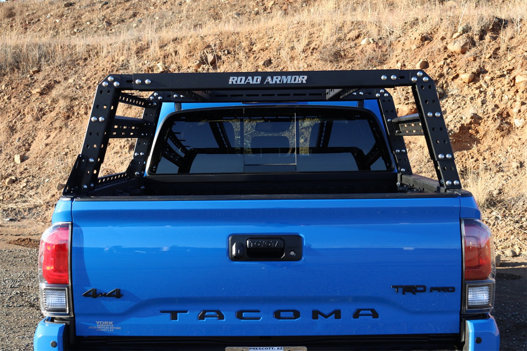 Road Armor 520BRS52B-OVLD TRECK Bed Rack System; Rear Strap; Upper And Lower; Incl. Bracket Kit; - Truck Part Superstore