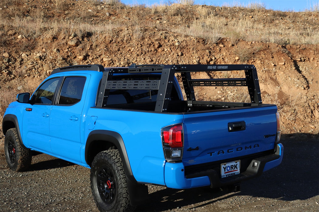 Road Armor 520BRS52B-OVLD TRECK Bed Rack System; Rear Strap; Upper And Lower; Incl. Bracket Kit; - Truck Part Superstore