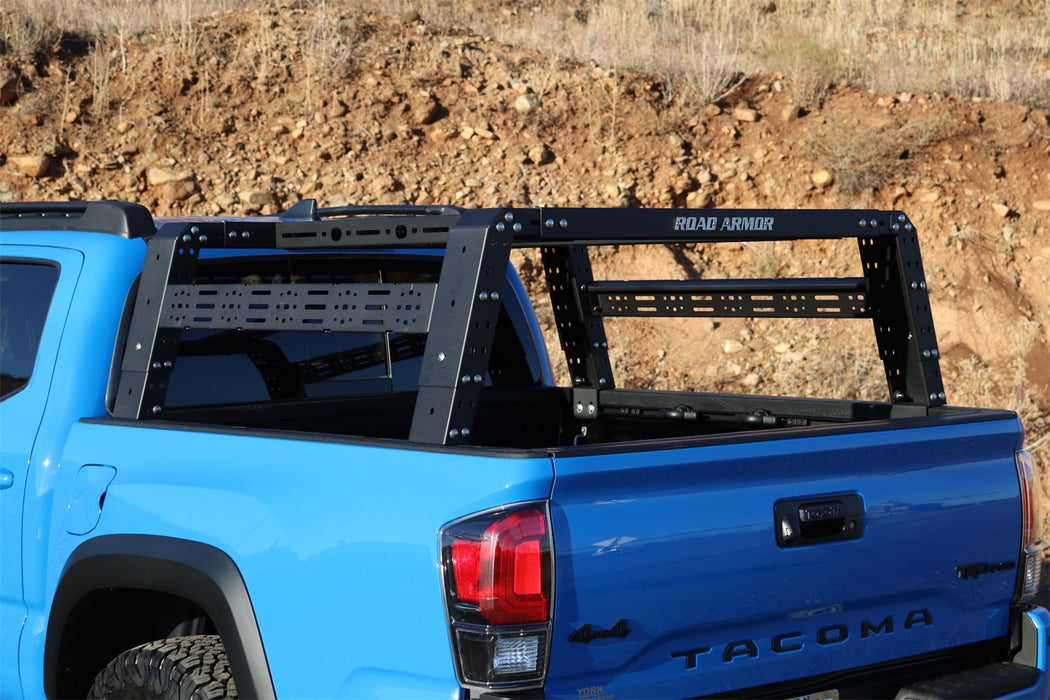 Road Armor 520BRS52B-OVLD TRECK Bed Rack System; Rear Strap; Upper And Lower; Incl. Bracket Kit; - Truck Part Superstore
