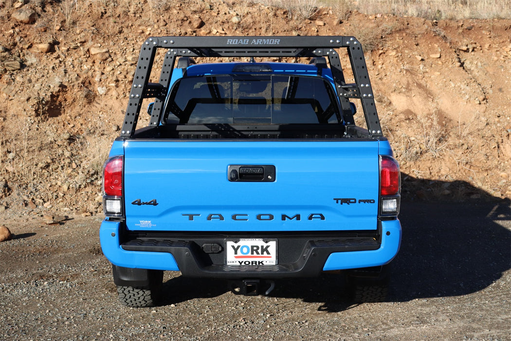 Road Armor 520BRS52B TRECK Bed Rack System; Adjustable; Texture Black; - Truck Part Superstore