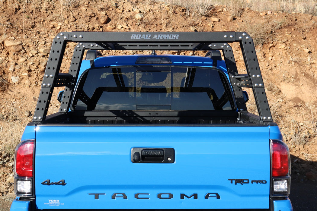Road Armor 520BRS52B TRECK Bed Rack System; Adjustable; Texture Black; - Truck Part Superstore