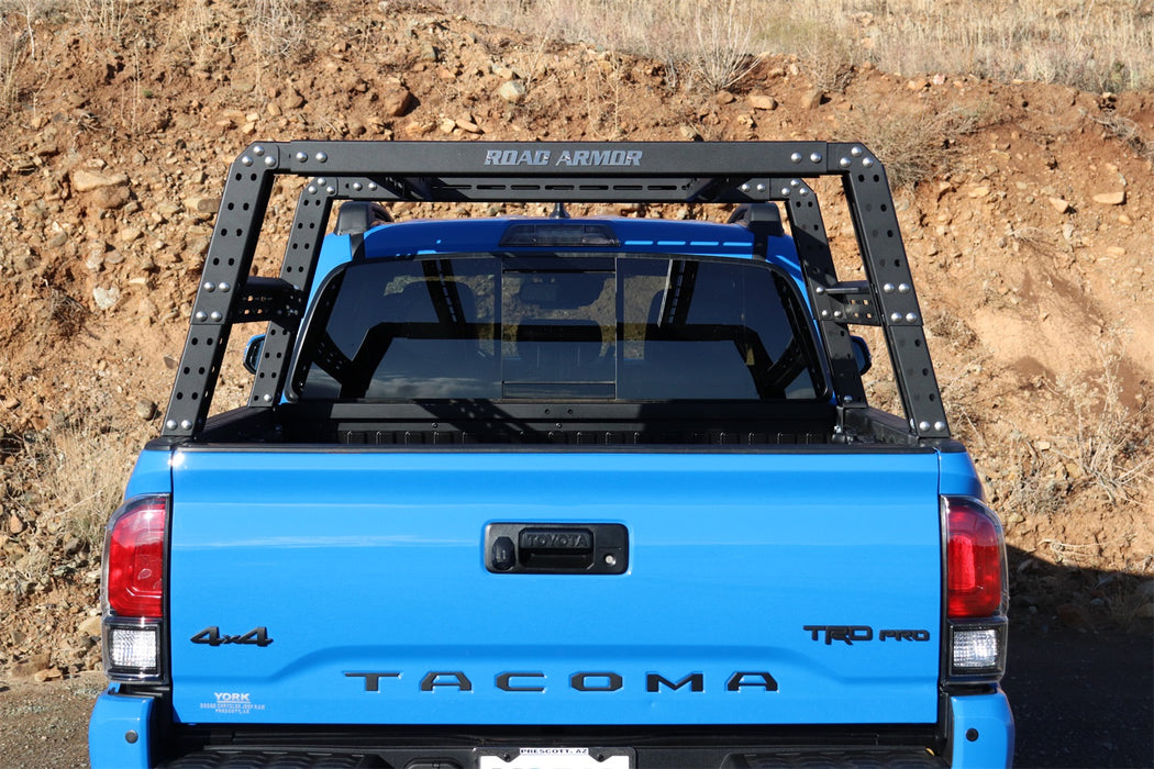 Road Armor 520BRS52B TRECK Bed Rack System; Adjustable; Texture Black; - Truck Part Superstore
