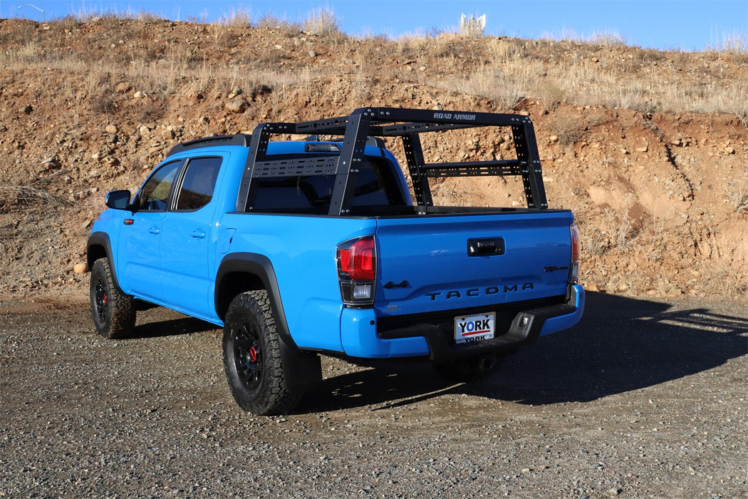 Road Armor 520BRS52B TRECK Bed Rack System; Adjustable; Texture Black; - Truck Part Superstore