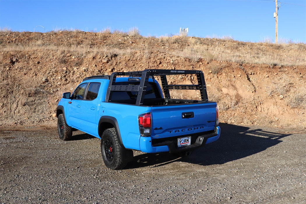 Road Armor 520BRS52B TRECK Bed Rack System; Adjustable; Texture Black; - Truck Part Superstore