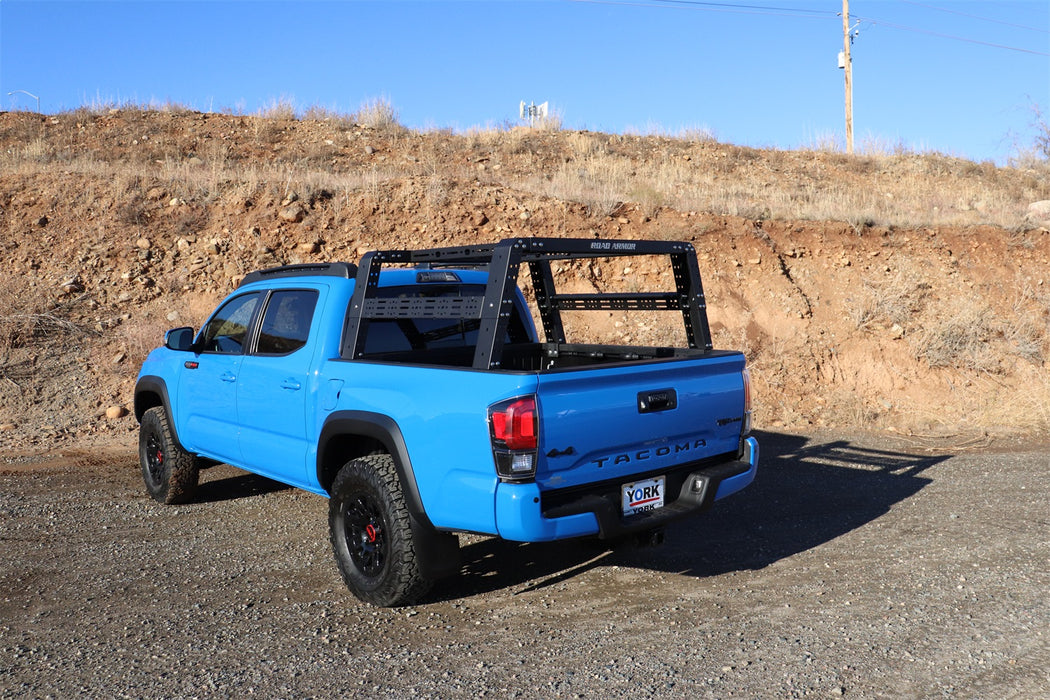 Road Armor 520BRS52B TRECK Bed Rack System; Adjustable; Texture Black; - Truck Part Superstore