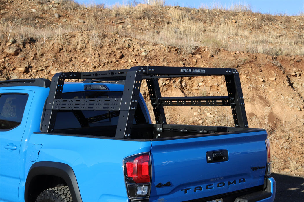 Road Armor 520BRS52B TRECK Bed Rack System; Adjustable; Texture Black; - Truck Part Superstore