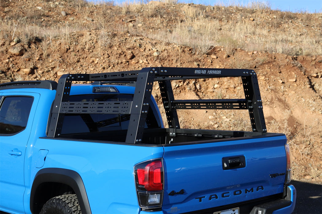Road Armor 520BRS52B TRECK Bed Rack System; Adjustable; Texture Black; - Truck Part Superstore