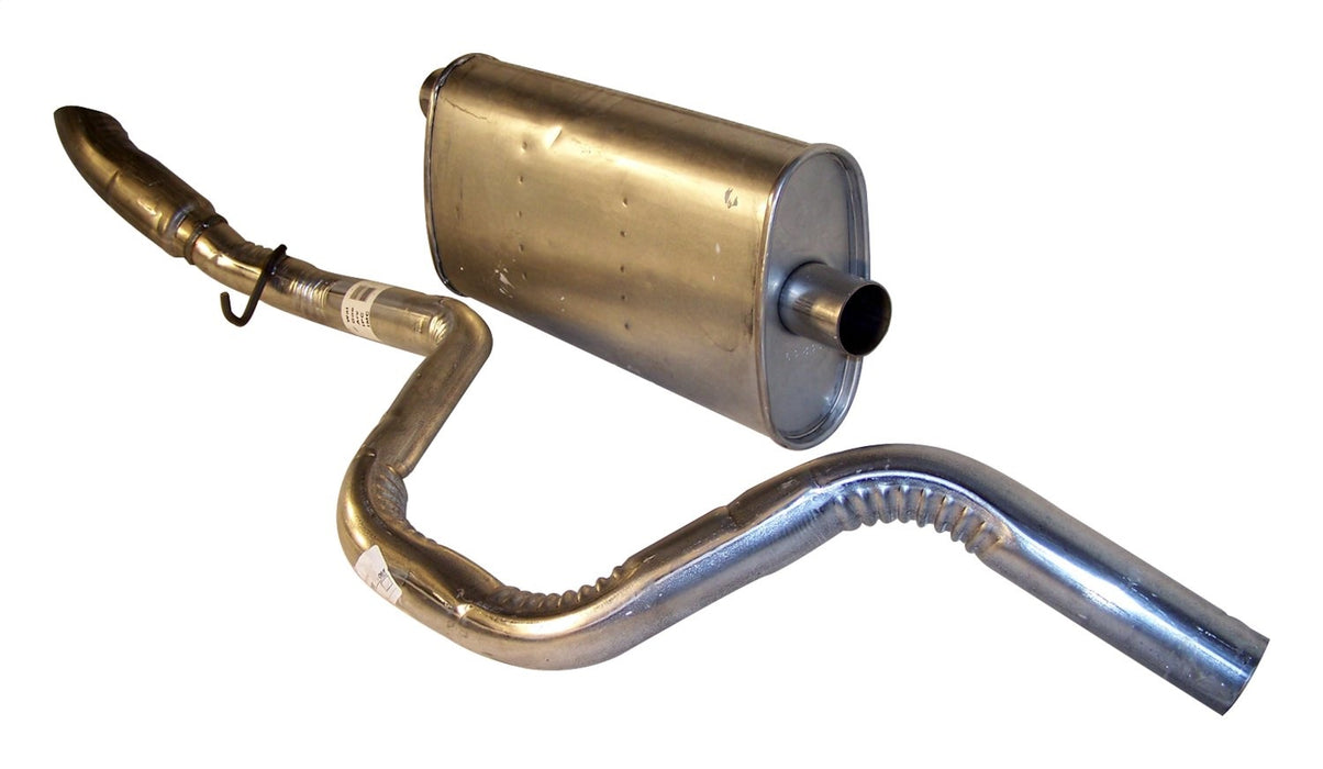 Crown Automotive Jeep Replacement 52101196 Exhaust Kit; Incl. Muffler And Tailpipe; - Truck Part Superstore