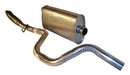 Crown Automotive Jeep Replacement 52101196 Exhaust Kit; Incl. Muffler And Tailpipe; - Truck Part Superstore