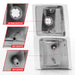 Anzo USA 521041 Cornering Light Assembly; Euro; Clear Lens; Amber Reflector; Pair; - Truck Part Superstore