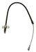Crown Automotive Jeep Replacement 52128243AD Parking Brake Cable; Front; - Truck Part Superstore