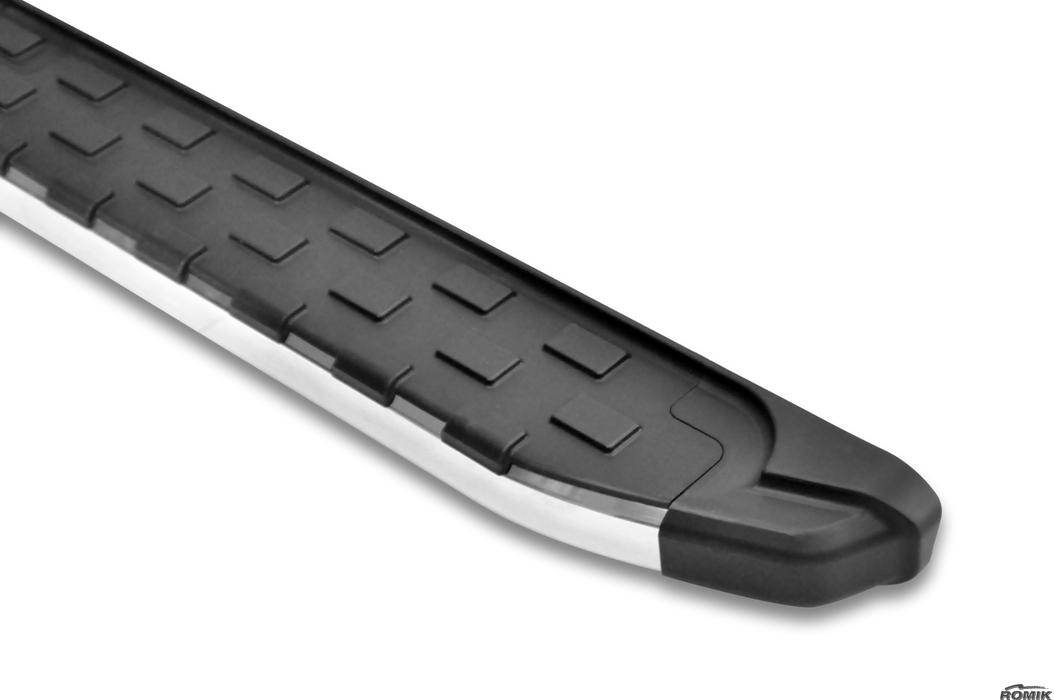 Romik 52221418 REC-TP Running Boards Polished 2022 Hyundai Santa Cruz Romik - Truck Part Superstore