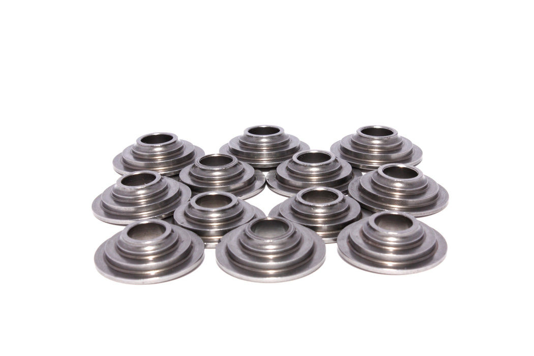 COMP Cams 1779-12 7 Degree Tool Steel Retainer Set of 12 for 8mm Valve w/ 26926 Springs - Truck Part Superstore