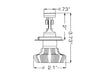Oracle Lighting 5231-001 H4 4,000+ Lumen LED Headlight Bulbs, Pair - Truck Part Superstore