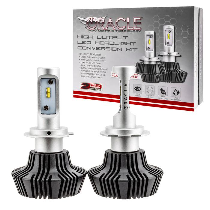 Oracle Lighting 5232-001 H7 4,000+ Lumen LED Headlight Bulbs, Pair - Truck Part Superstore
