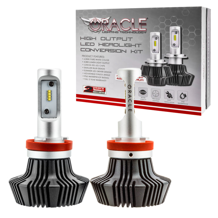 Oracle Lighting 5235-001 H11 4,000+ Lumen LED Headlight Bulbs, Pair - Truck Part Superstore