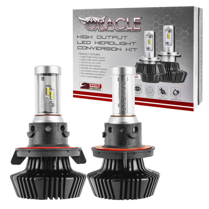 Oracle Lighting 5236-001 H13 4,000+ Lumen LED Headlight Bulbs, Pair - Truck Part Superstore
