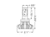 Oracle Lighting 5237-001 H16 4,000+ Lumen LED Headlight Bulbs, Pair - Truck Part Superstore