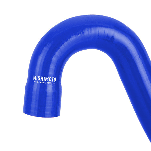 Mishimoto MMHOSE-MUS8-15LBL Ford Mustang GT Silicone Lower Radiator Hose, 2015+ , Blue - Truck Part Superstore