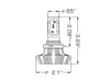 Oracle Lighting 5242-001 9012 4,000+ Lumen LED Headlight Bulbs, Pair - Truck Part Superstore