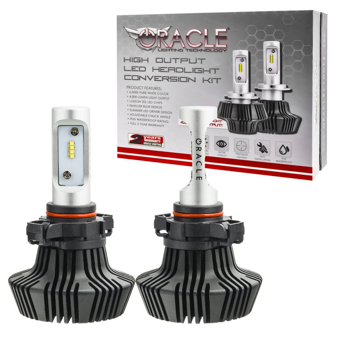 Oracle Lighting 5244-001 5202 4,000+ Lumen LED Headlight Bulbs, Pair - Truck Part Superstore