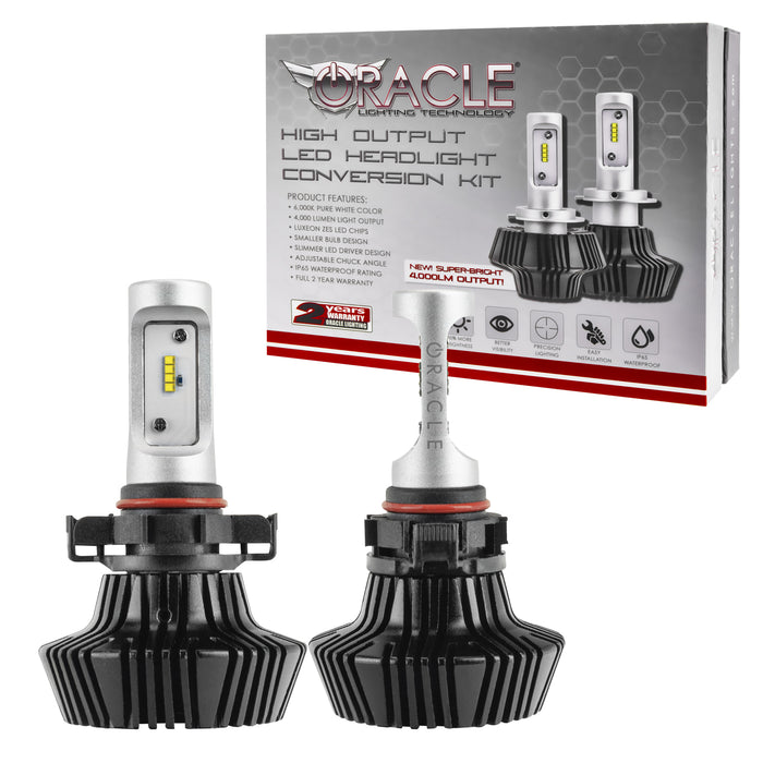 Oracle Lighting 5245-001 PSX24W/2504 4,000+ Lumen LED Headlight Bulbs, Pair - Truck Part Superstore