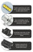 Oracle Lighting 5246-001 880 4,000+ Lumen LED Fog Light Bulbs, Pair - Truck Part Superstore