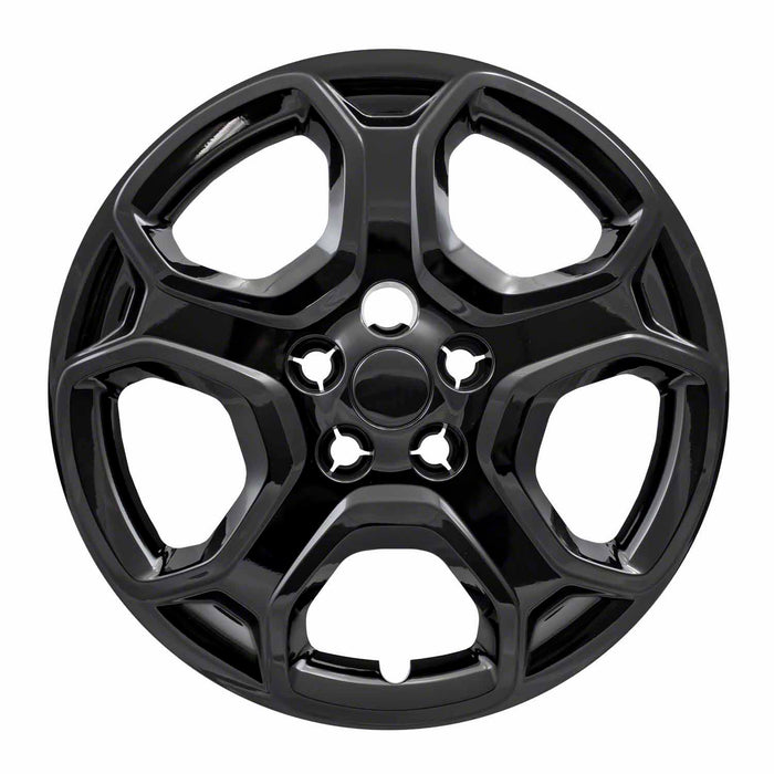 Coast To Coast IWC52517BLK 17 Inch 5 Spoke Chrome Plated Plastic Set Of 4 - Truck Part Superstore