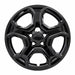 Coast To Coast IWC52517BLK 17 Inch 5 Spoke Chrome Plated Plastic Set Of 4 - Truck Part Superstore