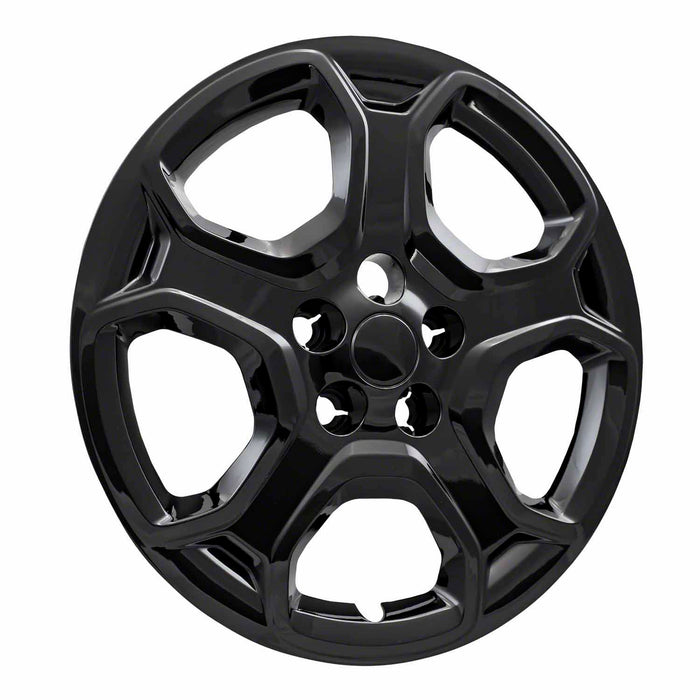 Coast To Coast IWC52517BLK 17 Inch 5 Spoke Chrome Plated Plastic Set Of 4 - Truck Part Superstore
