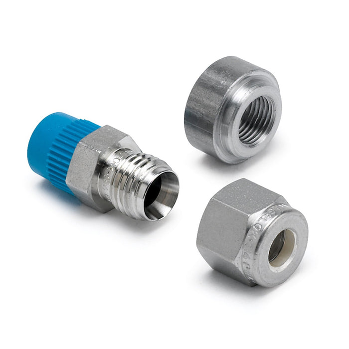 AutoMeter 5254 FITTING; THERMOCOUPLE COMPRESS; 1/4in.; 1/8in. NPTF MALE; STAINLESS; INCL. WELD - Truck Part Superstore