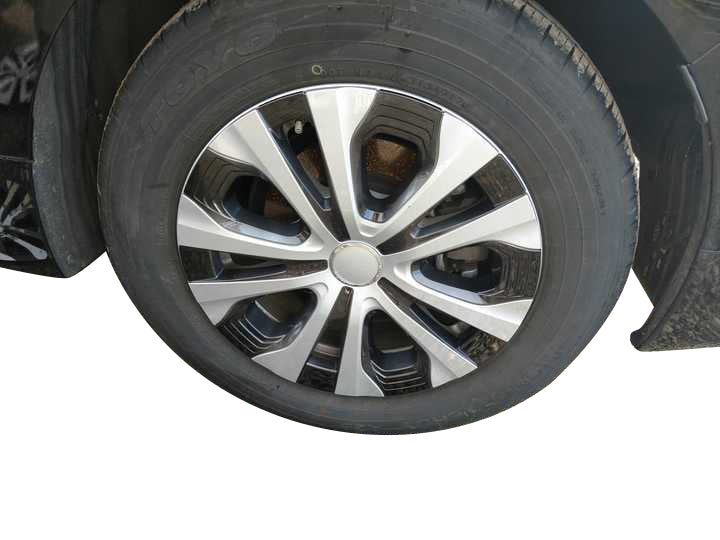 Coast To Coast IWC52615SC 15 Inch; 10 Split Spoke; Silver And Charcoal Color; Plastic; Set Of 4 - Truck Part Superstore