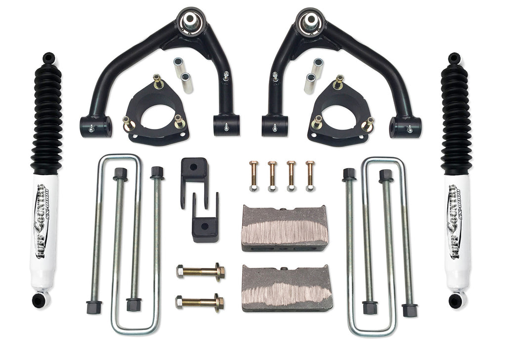 Tuff Country 14167KN 4 Inch Uni Ball Lift Kit 07-18 Silverado/Sierra 1500 2WD w/ SX8000 Shocks Fits Models with Aluminum OE Upper Control Arms or Stamped 2 Piece Steel Arms Tuff Country - Truck Part Superstore