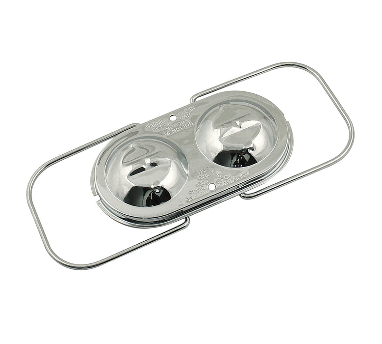 Mr Gasket 5272 Master Cylinder Cover; 3x5.75 in.; Dual Bail; GM Applications; - Truck Part Superstore