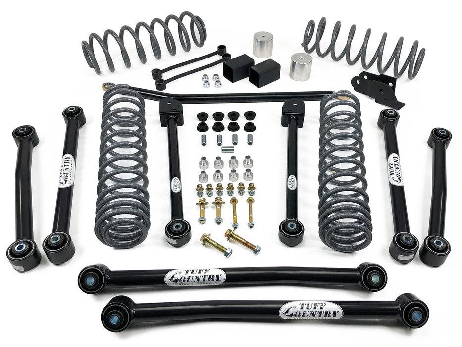 Tuff Country 44105 4 Inch Lift Kit 18-19 Jeep Wrangler JLU 4 Door Models Only EZ-Flex Tuff Country - Truck Part Superstore