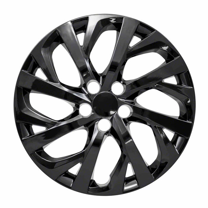 Coast To Coast IWC52816BLK 16 Inch 16 Spoke Gloss Black Plastic Set Of 4 - Truck Part Superstore