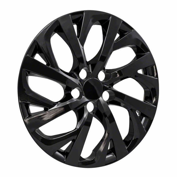 Coast To Coast IWC52816BLK 16 Inch 16 Spoke Gloss Black Plastic Set Of 4 - Truck Part Superstore