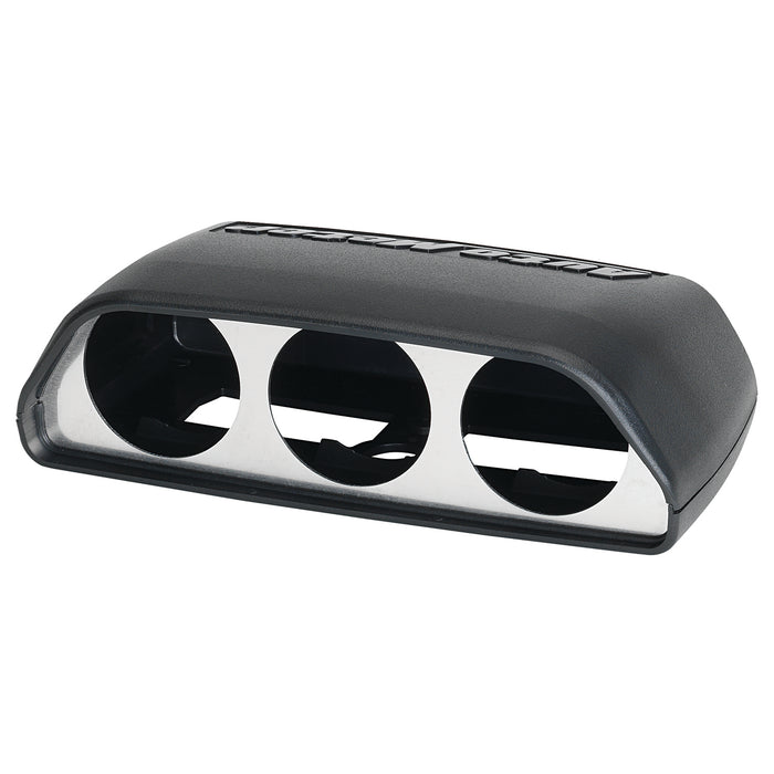AutoMeter 5287 GAUGE MOUNT; DIRECT FIT DASH TOP; TRIPLE; 2 1/16in.; CHALLENGER - Truck Part Superstore