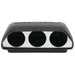 AutoMeter 5288 GAUGE MOUNT; UNIVERSAL DASH TOP; TRIPLE; 2 1/16in.; BLACK - Truck Part Superstore