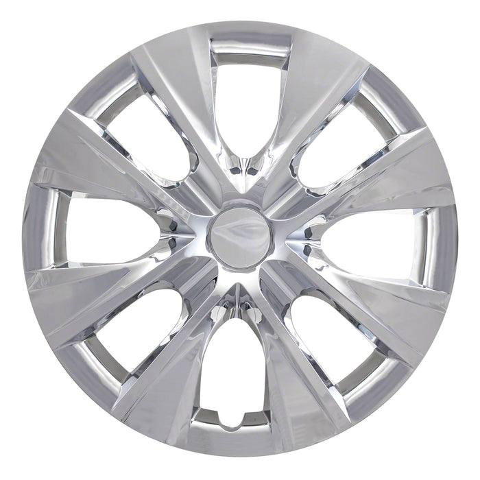 Coast To Coast IWC52915C 15 Inch; 8 Spoke; Chrome Plated; Plastic; Set Of 4 - Truck Part Superstore