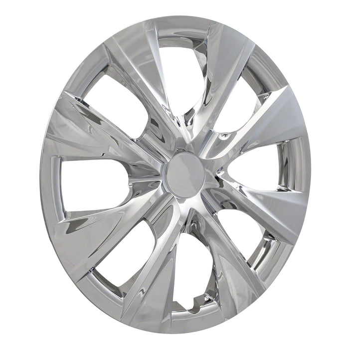 Coast To Coast IWC52915C 15 Inch; 8 Spoke; Chrome Plated; Plastic; Set Of 4 - Truck Part Superstore