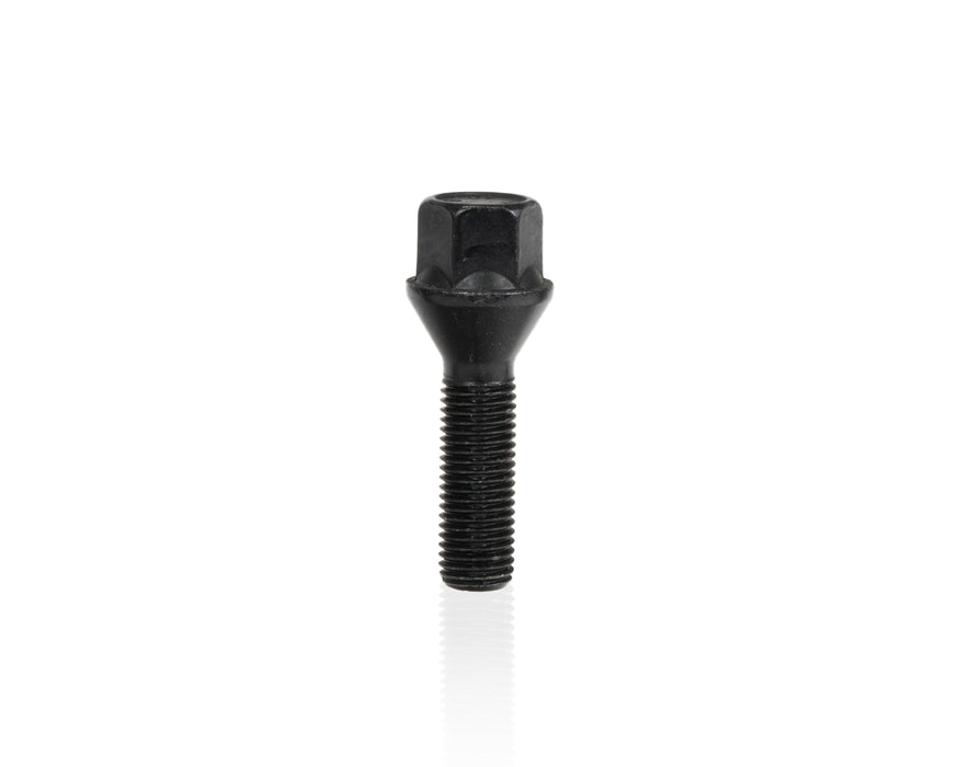 Eibach Springs S1-1-12-50-39-17-B Wheel Bolt M12 x 1.5 x 39mm x 17mm Hex Taper-Seat Black Finish - Truck Part Superstore
