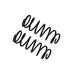 Bilstein 53-292018 B12 (Special) - Coil Spring Set - Truck Part Superstore