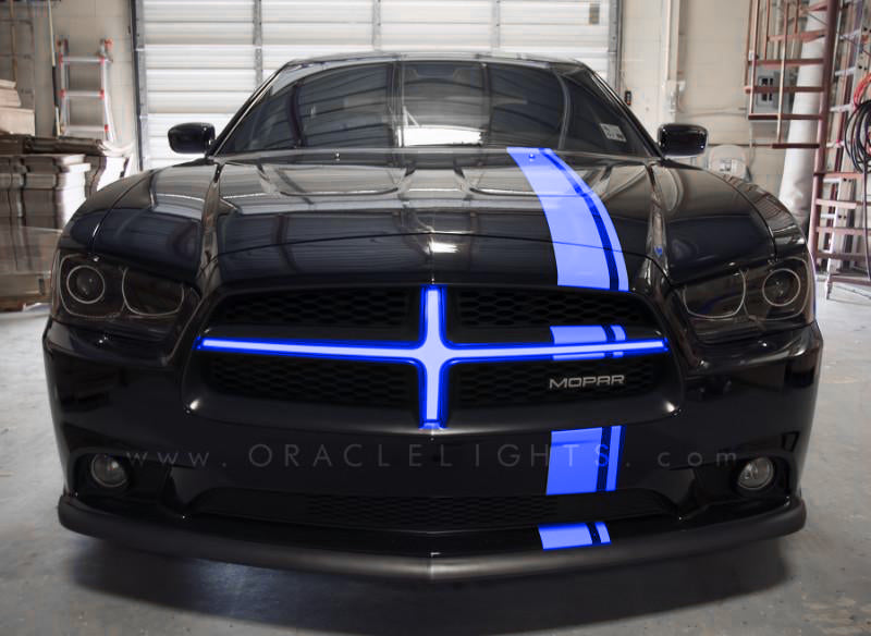 Oracle Lighting 5300-002 Blue Illuminated Grill Crosshairs - Truck Part Superstore