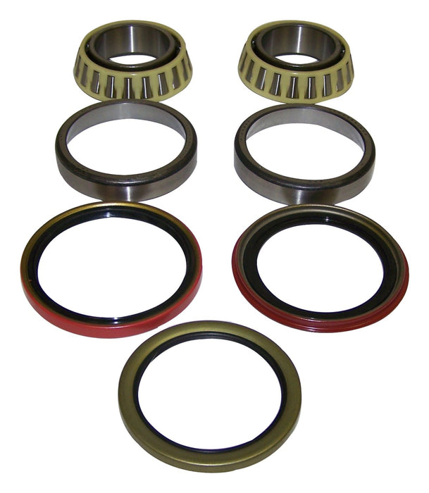 Crown Automotive Jeep Replacement 53000238K Wheel Bearing Set; Front; Incl. 2 Bearings/2 Cups/3 Seals; - Truck Part Superstore